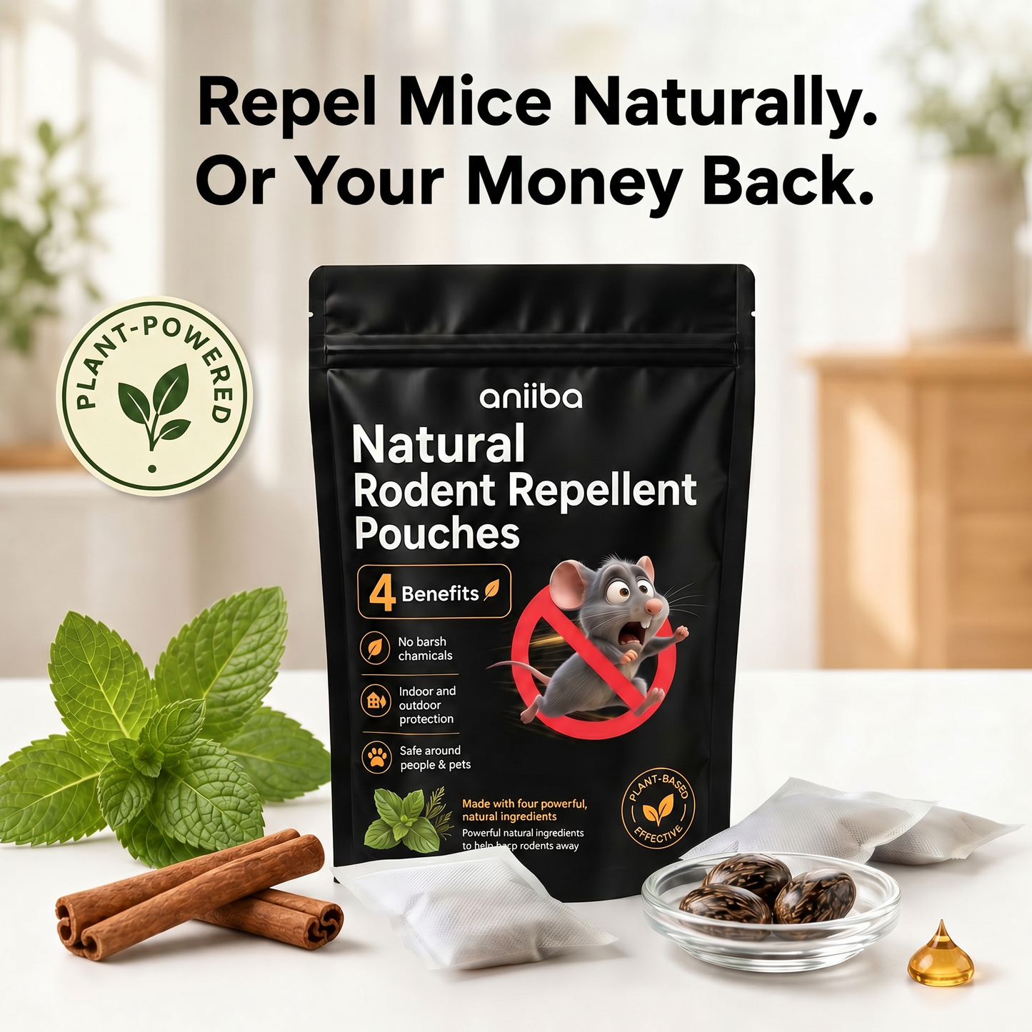 Rodentix - 4 Powerful Oils. Unbearable For Mice.